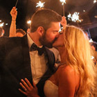 A Shabby Chic Wedding with Fireworks Display in Sutton, Quebec