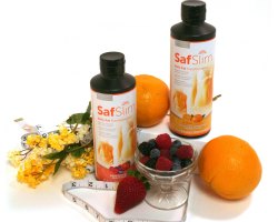 What ingredients in SafSlim contribute to weight loss?