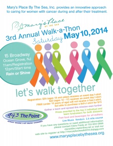 3rd Annual Walk for Mary’s Place by the Sea