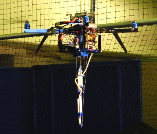 RotorDrone - Drone News | Quadcopter becomes a flying 3D printer