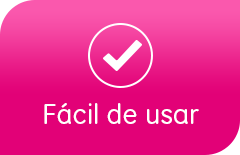 Fácil de usar