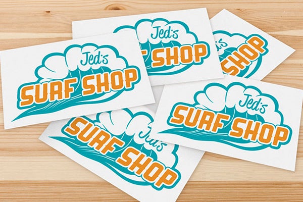 custom sticker swag
