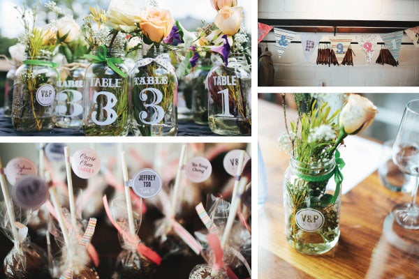 Wedding stickers