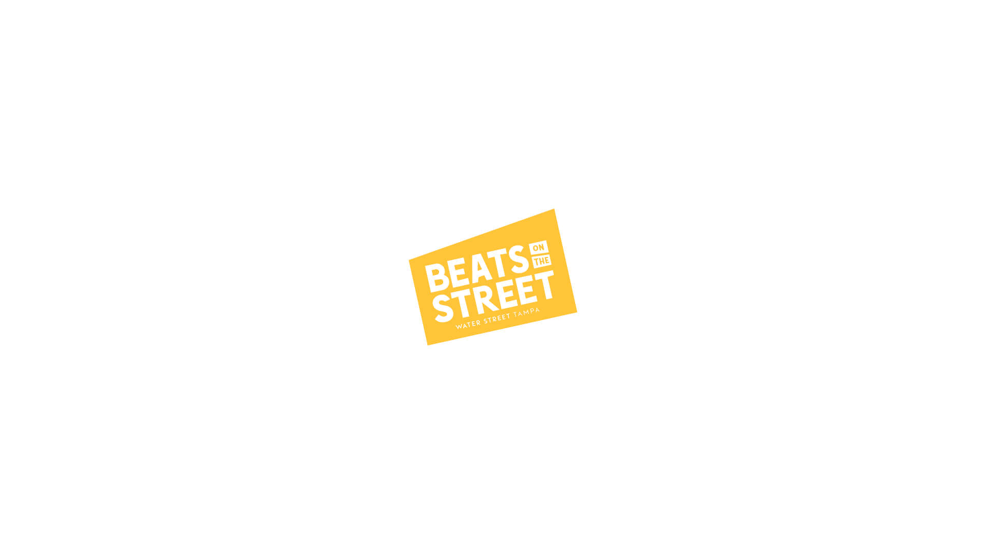 Beats on the street color flashing logo