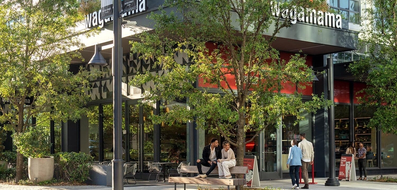 photo of retail business at a street corner