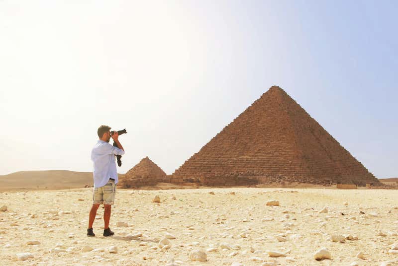 Travel imagery evoking a site that speaks more than one language