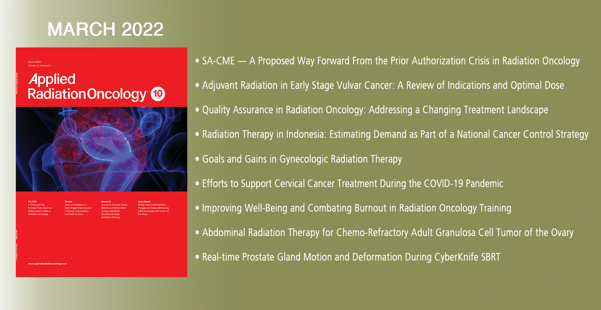 Applied Radiation Oncology