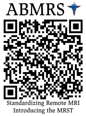QR Code to register for ABMRS presentation
