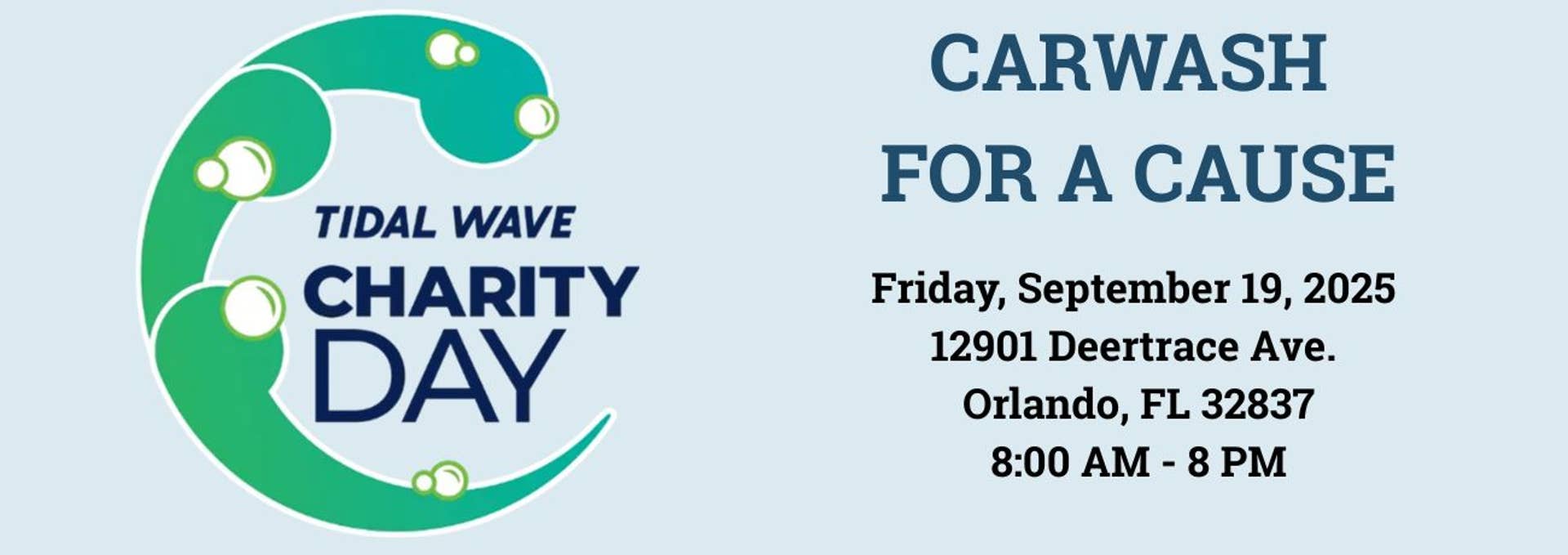 Tidal Wave Charity Day Central Florida