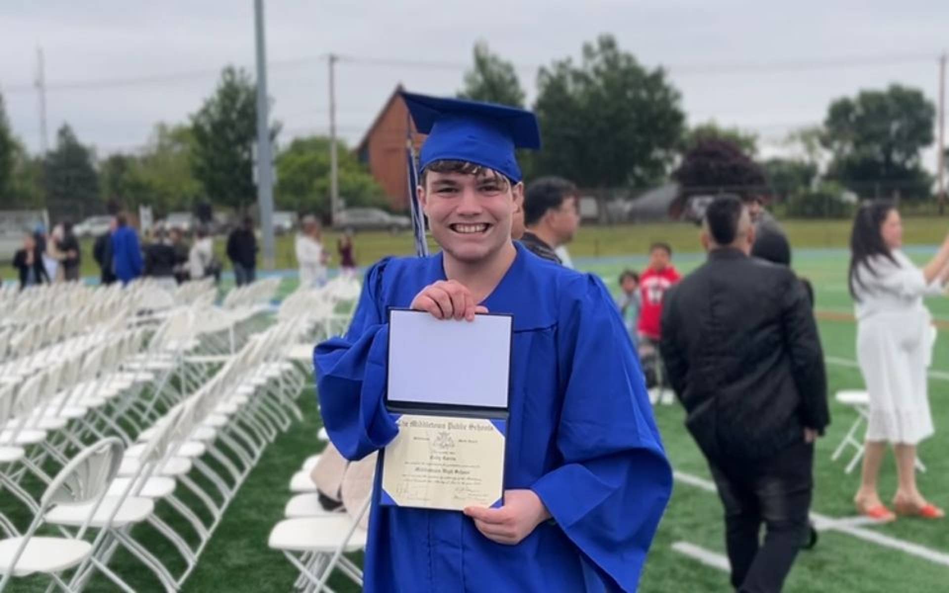 Cody at Graduation