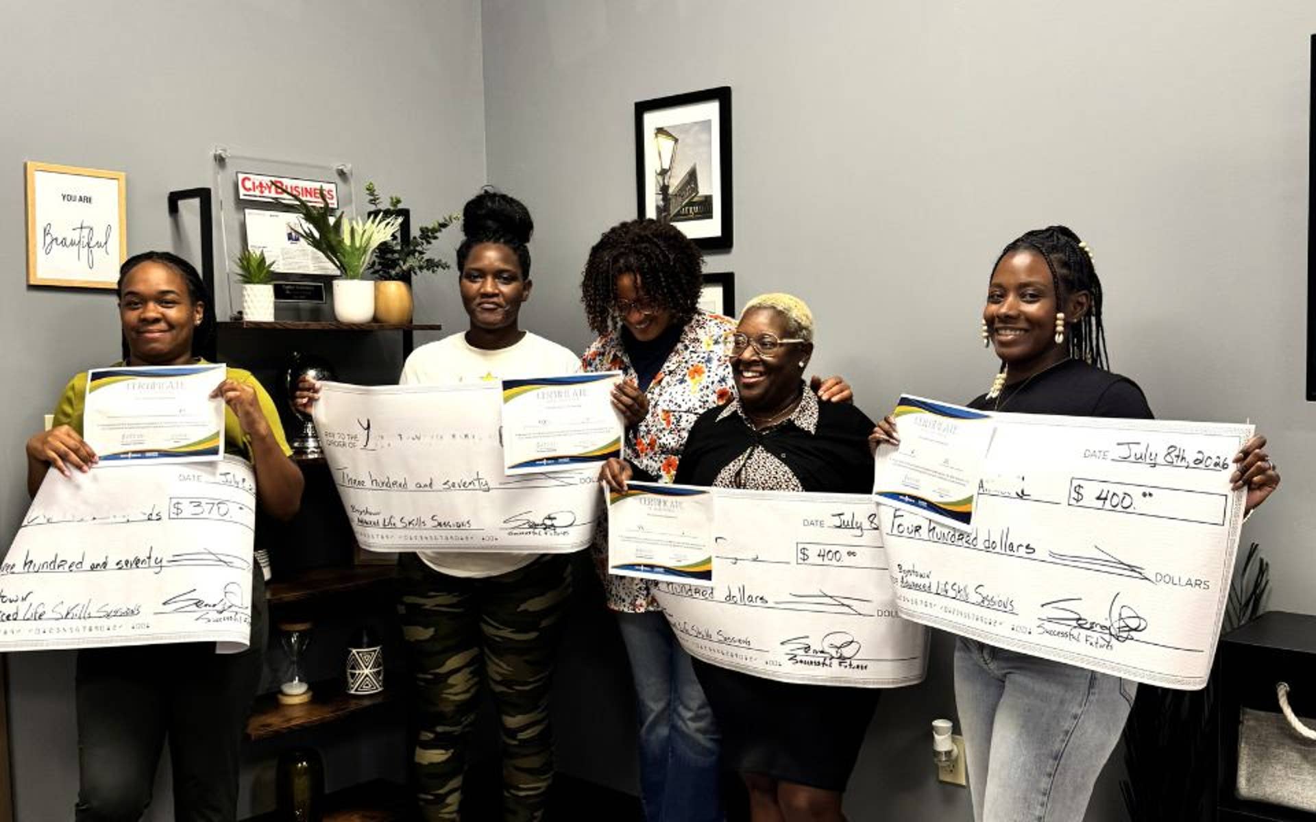 Graduates from EHS Successful Futures program