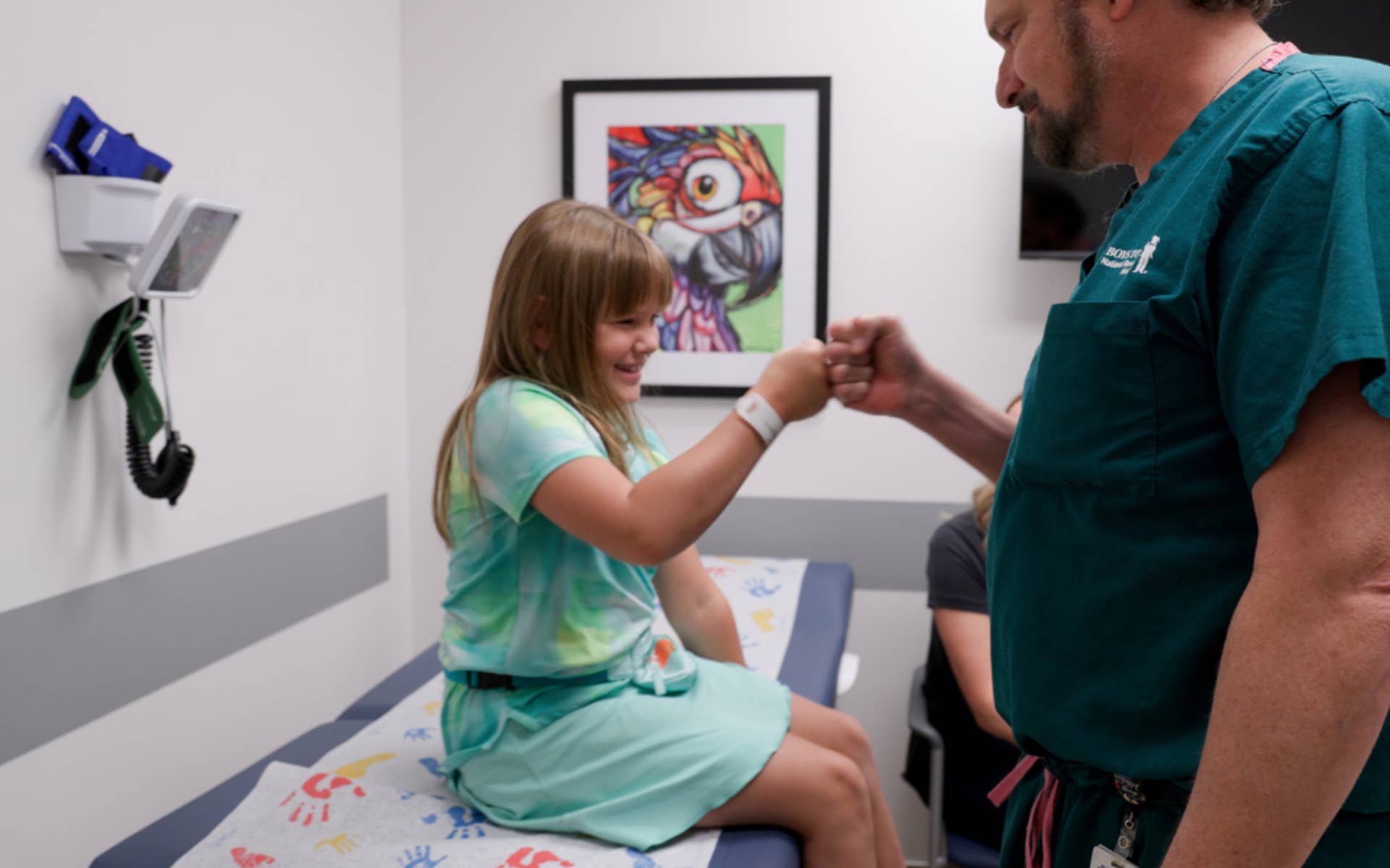 Boys Town Research Hospital Patient and Doctor
