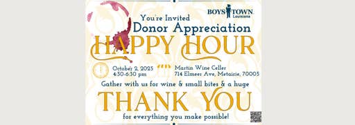 Louisiana Donor Appreciation Event