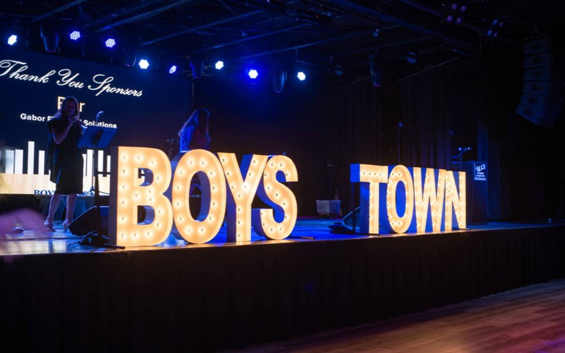 Boys Town in Lights