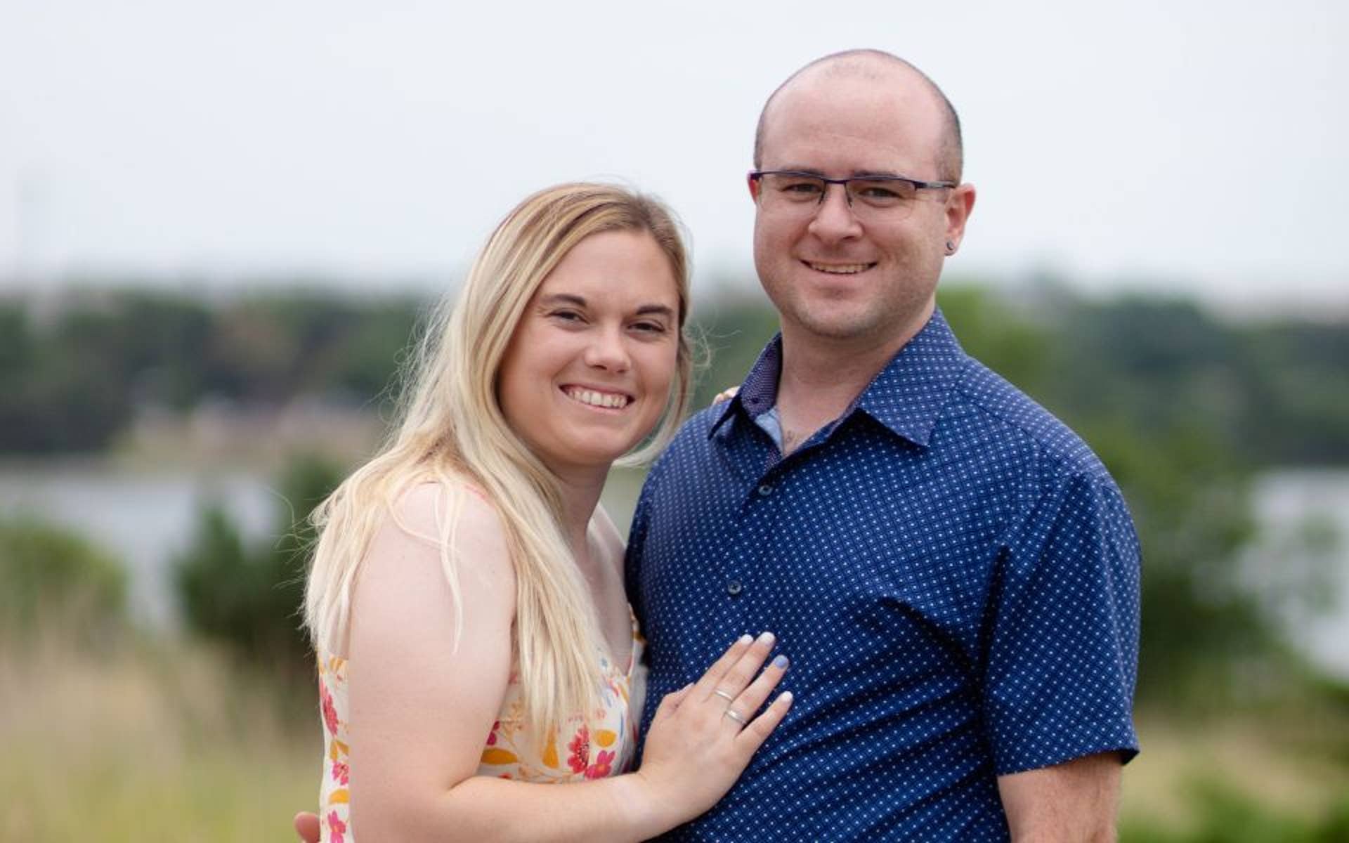 Shannon Brothers and her husband