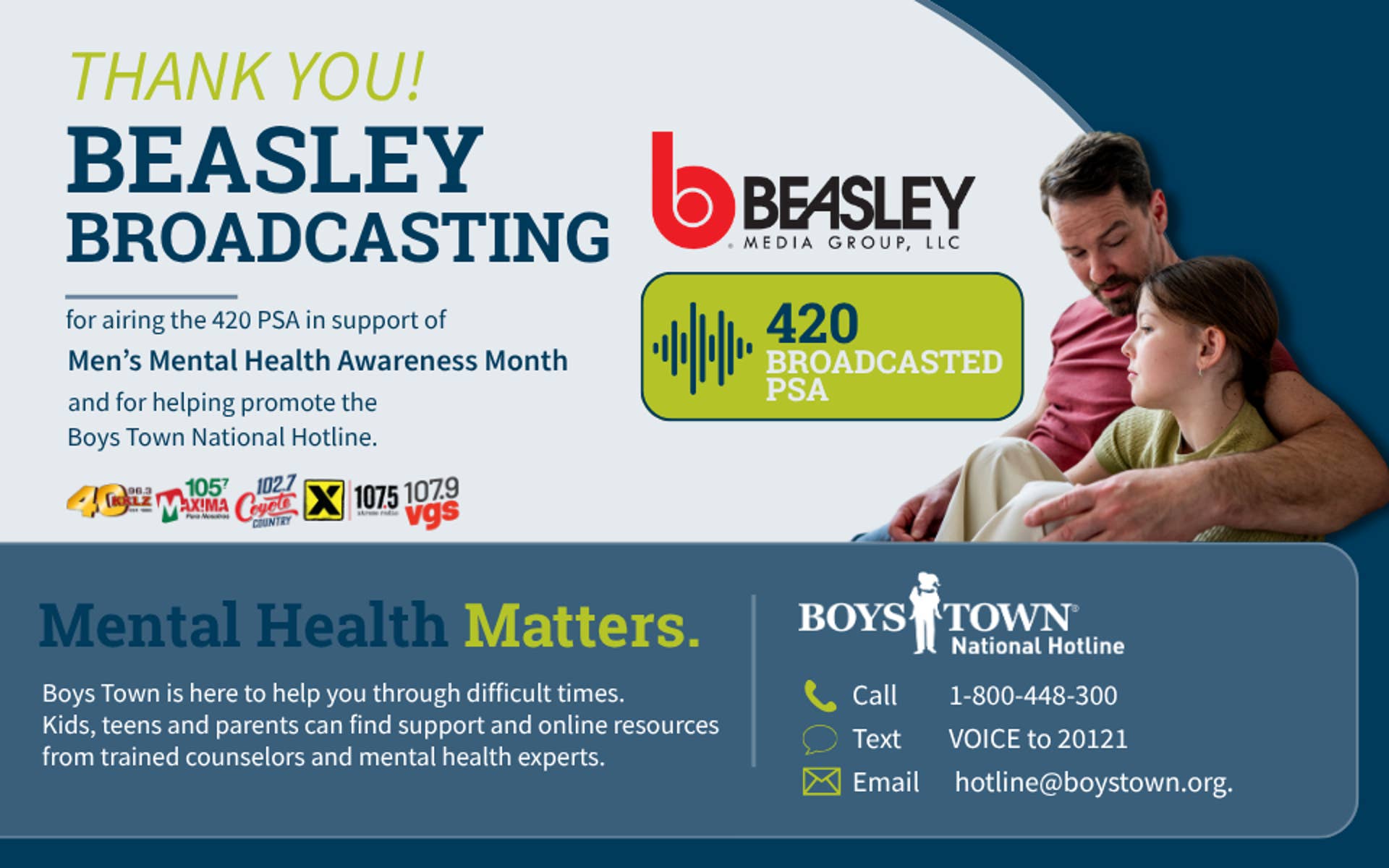 Thank You, Beasley Broadcasting