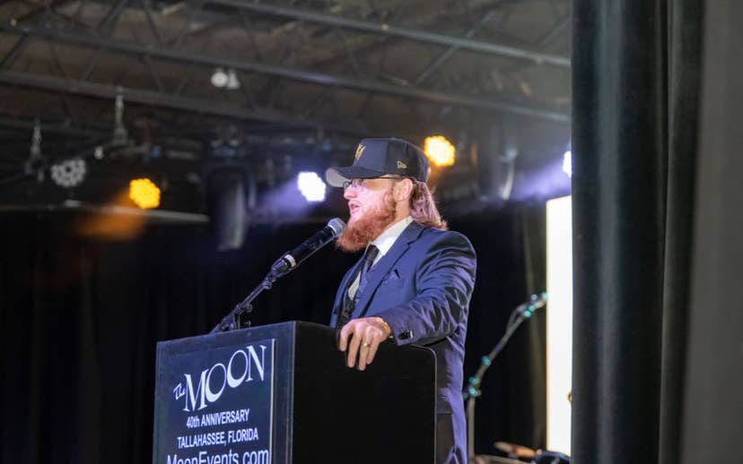 Tryton sharing his story