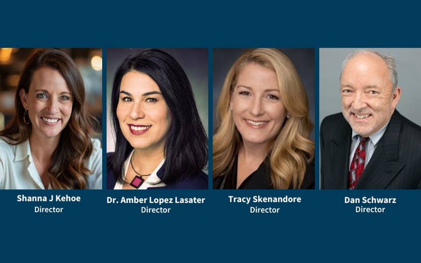 Photos of each of the new Board of Directors