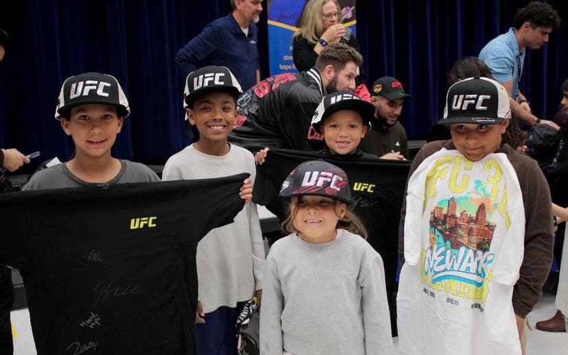 Five Youth at UFC event