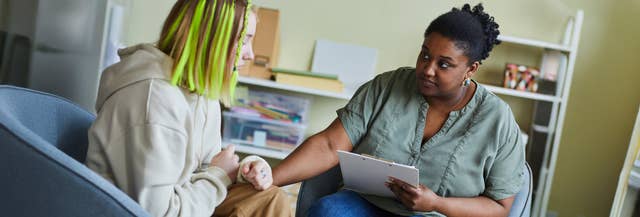 Behavioral Health Technician working with youth