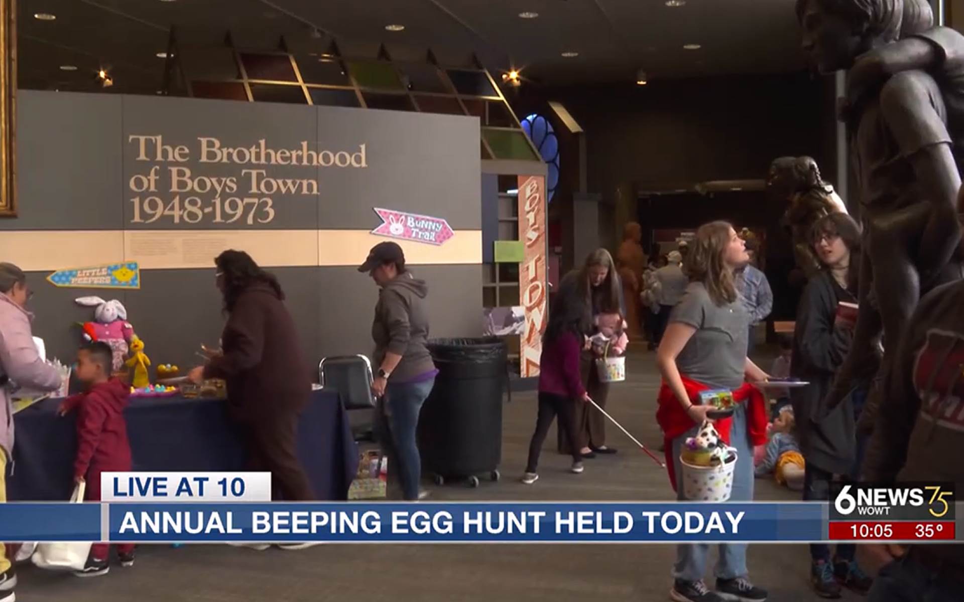 Annual Beeping Egg Hunt