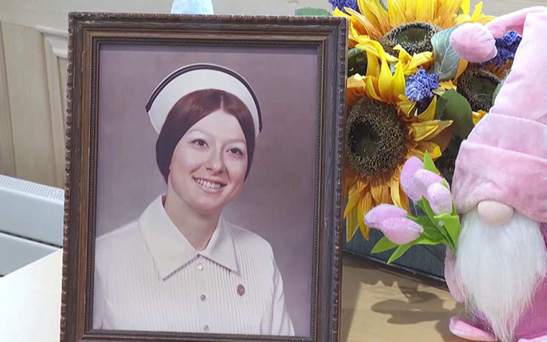 Photo of Dottie Heffernan who celebrates her 50th year as a nurse at Omaha's Boys Town Hospital