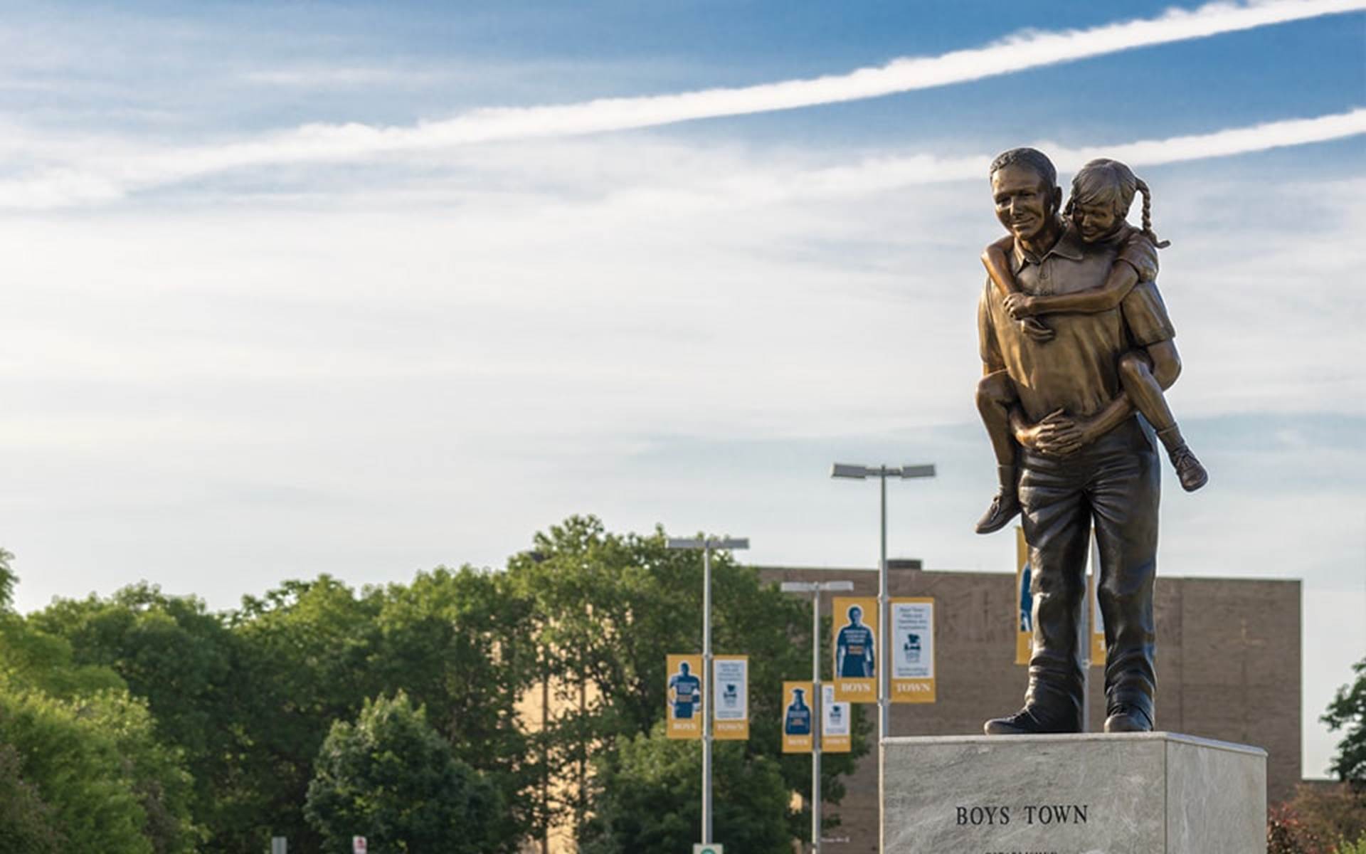 Boys Town Statue