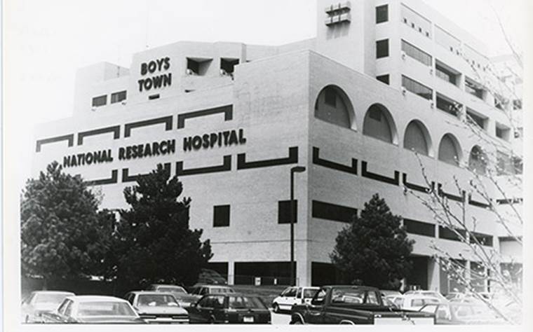 Boys Town National Research Hospital Downtown in 1977