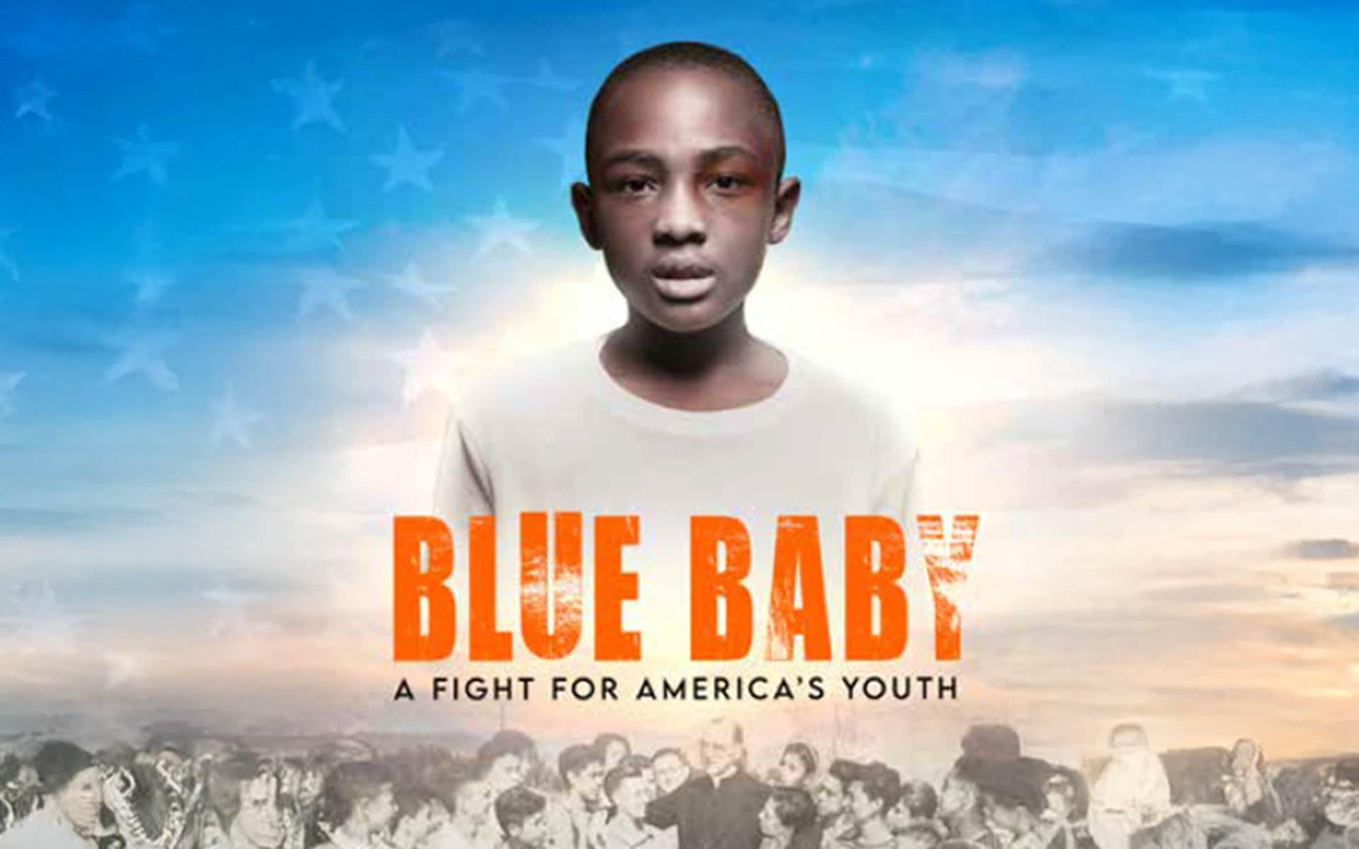 Movie poster for Blue Baby