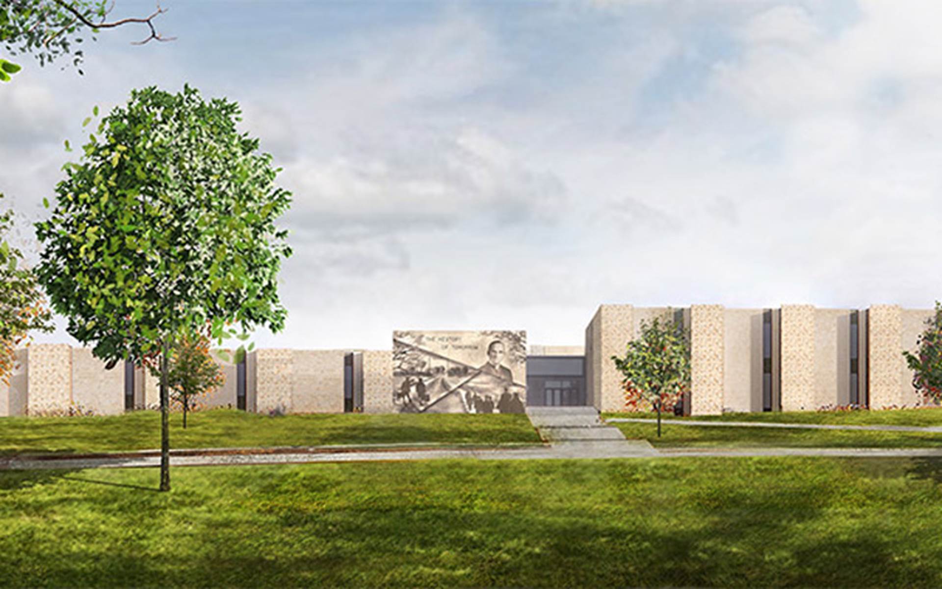 Rendering of new Education Center