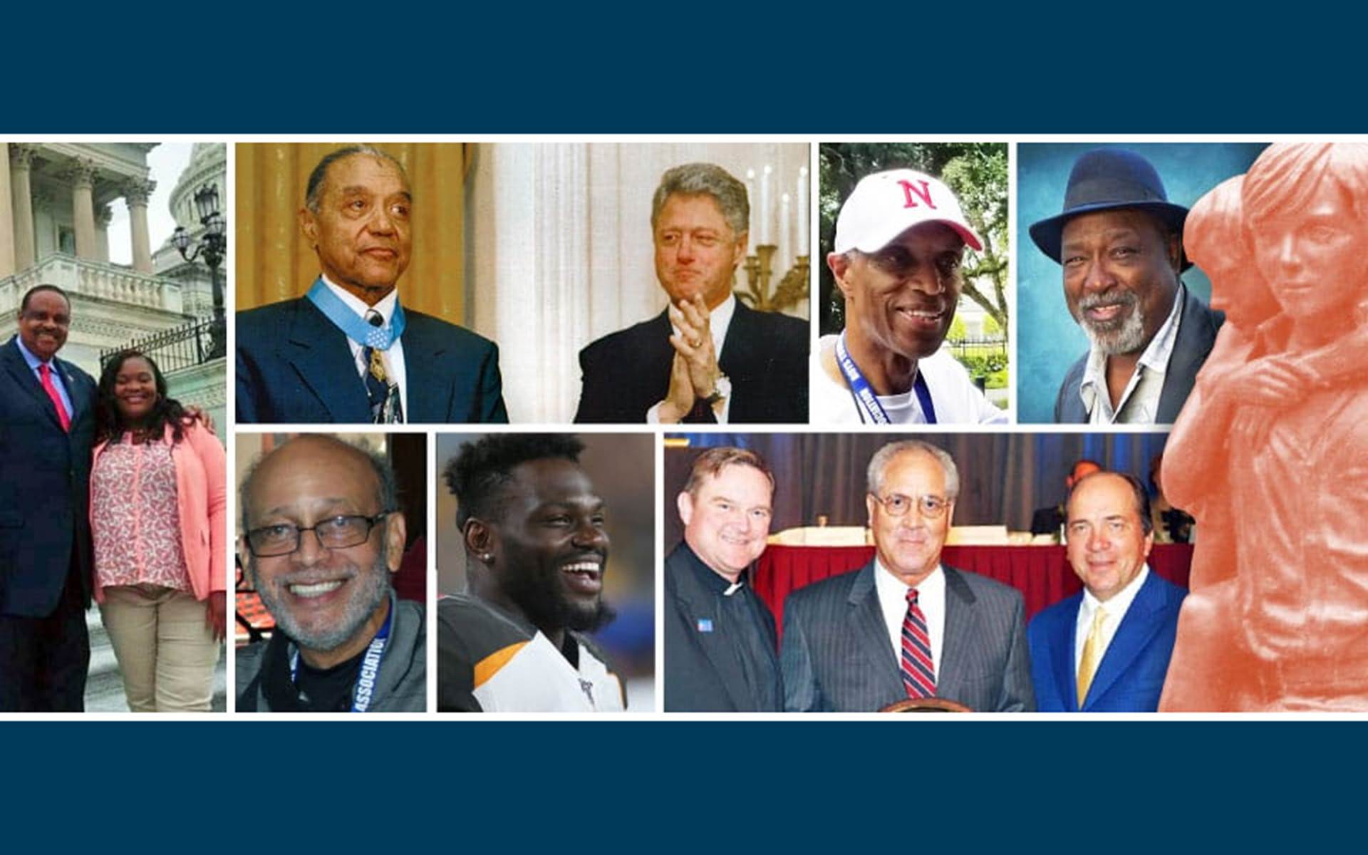 Collage of Alumni from Boys Town