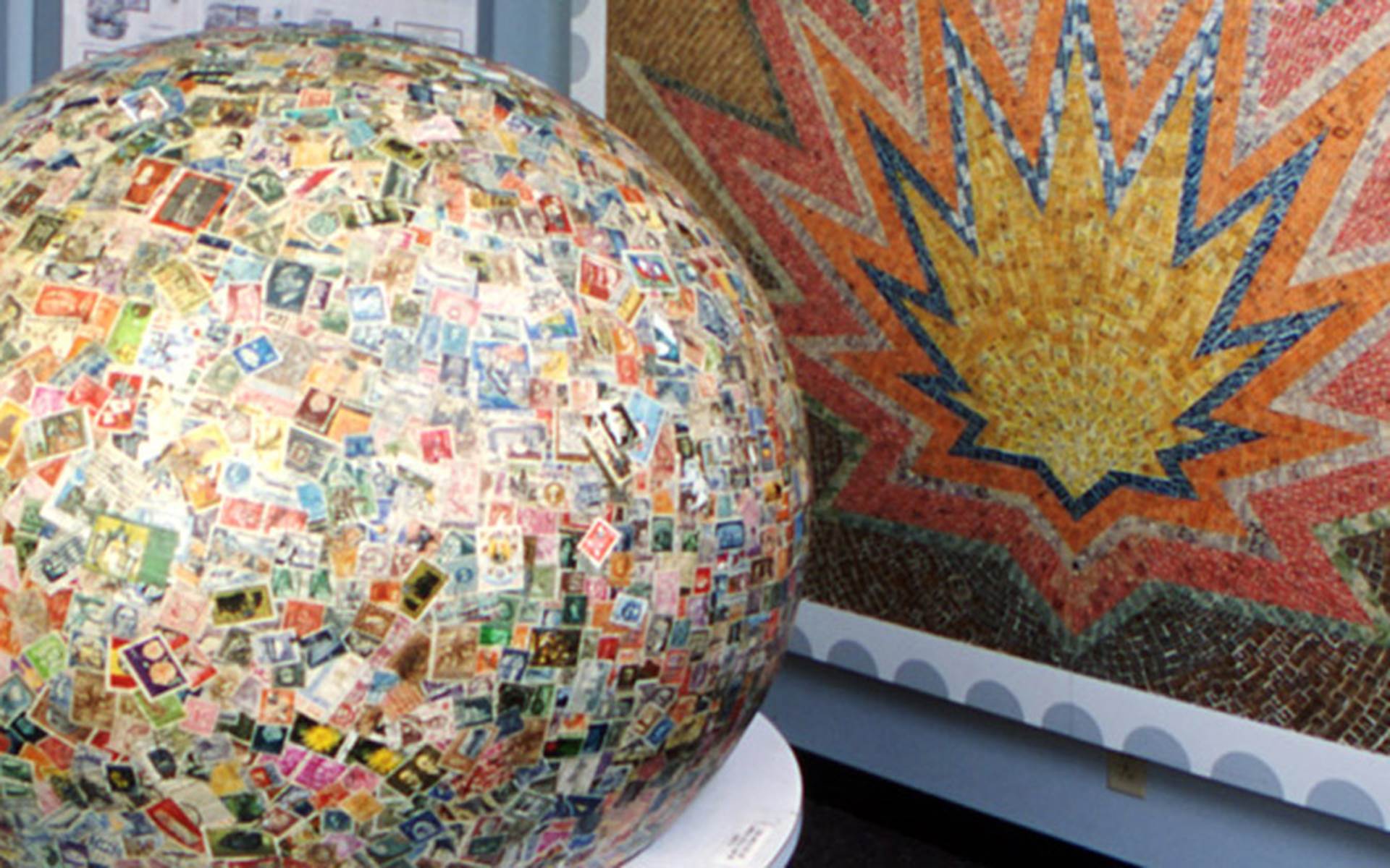 Largest Stamp Ball in the World