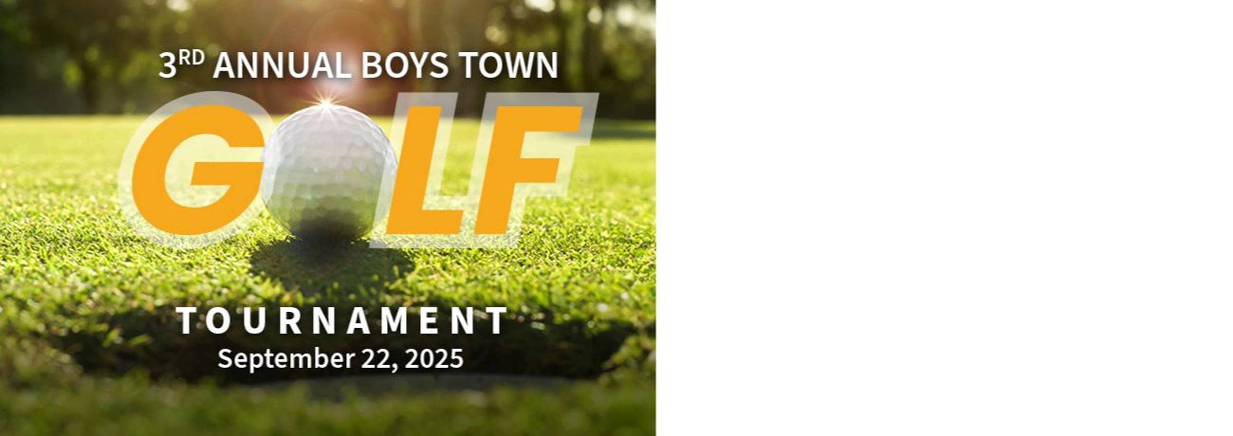 3rd Annual Golf Tournament