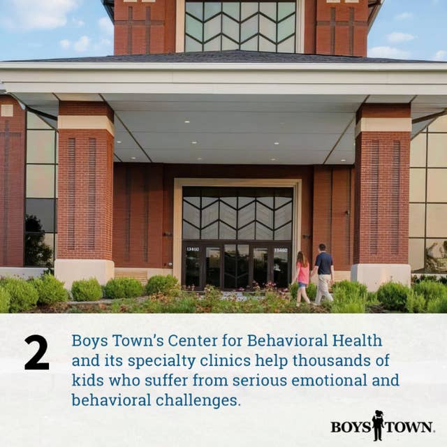 Boys Town's behavioral health clinics help thousands of kids across our locations.