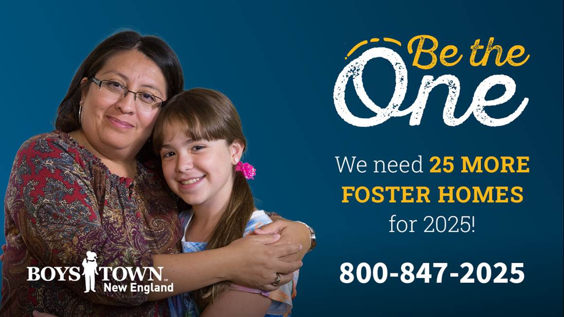 New England Foster Care Need 25 Homes in 2025