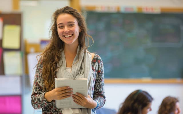 Student Teacher Smiling