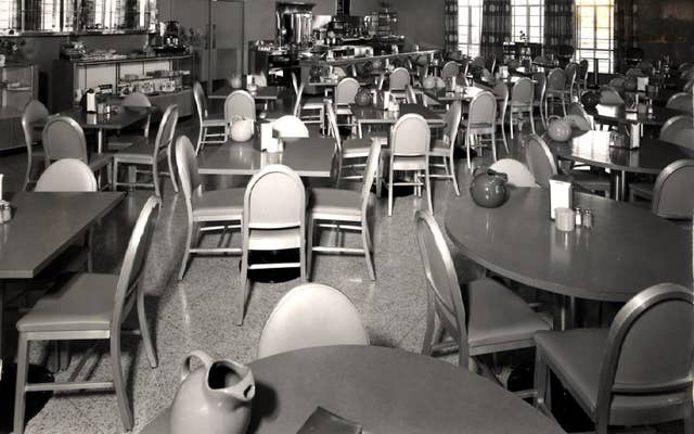 Historic Overlook Cafeteria room 