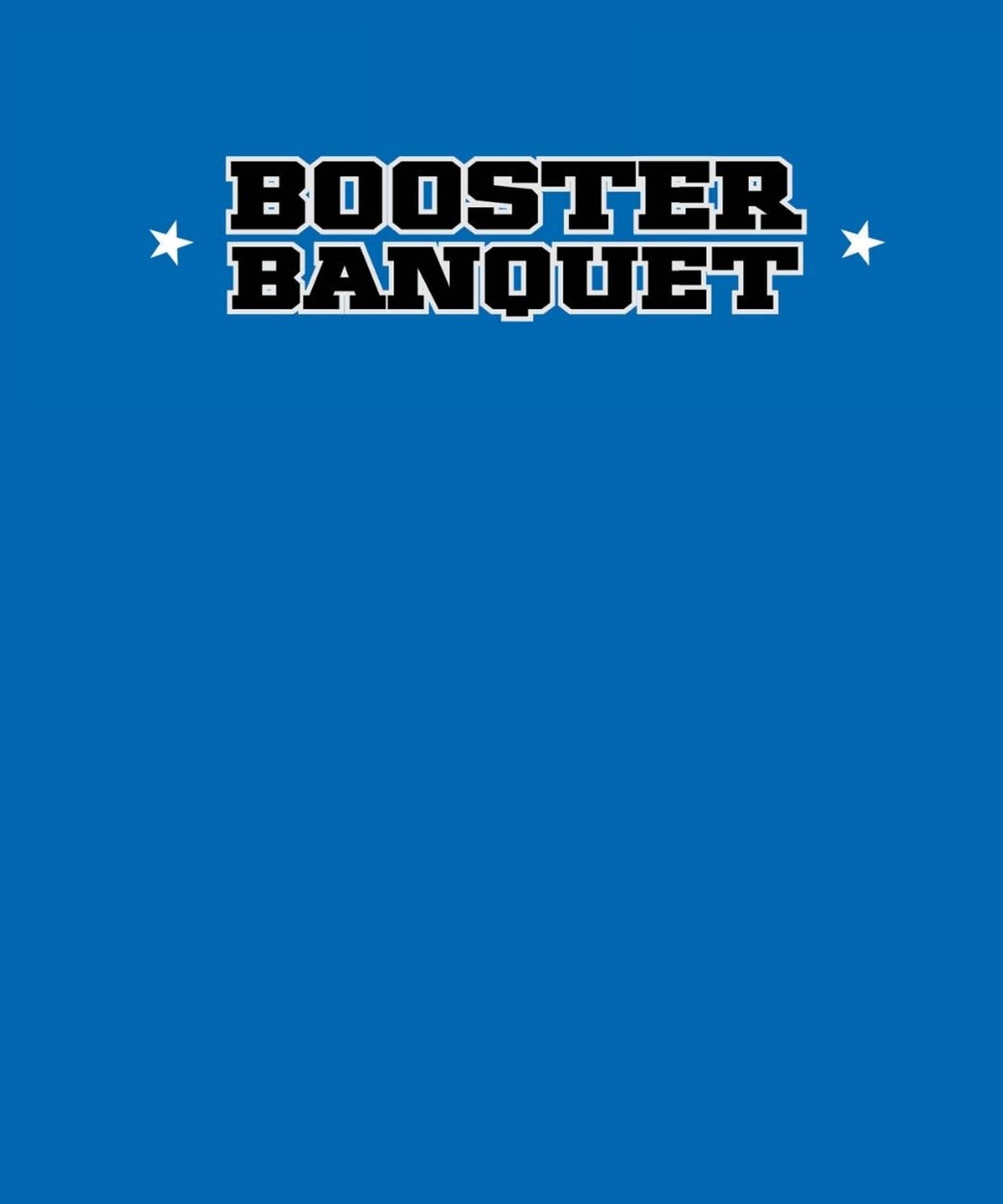 Booster Banquet