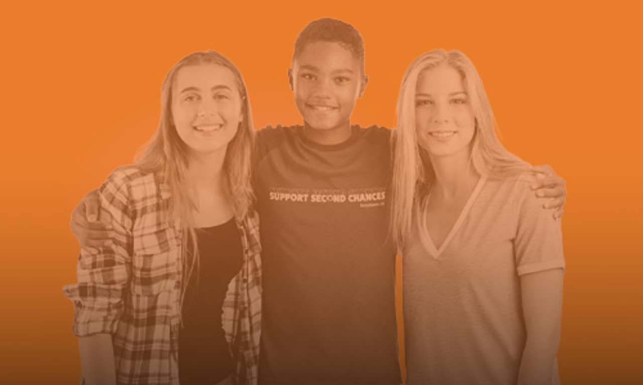 Three Boys Town youth