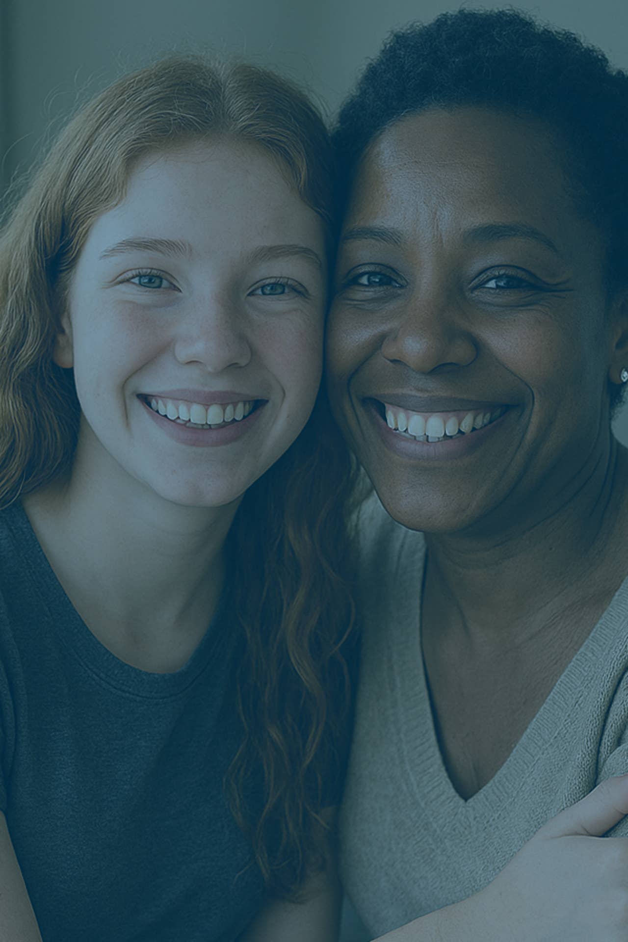 Photo of woman and girl