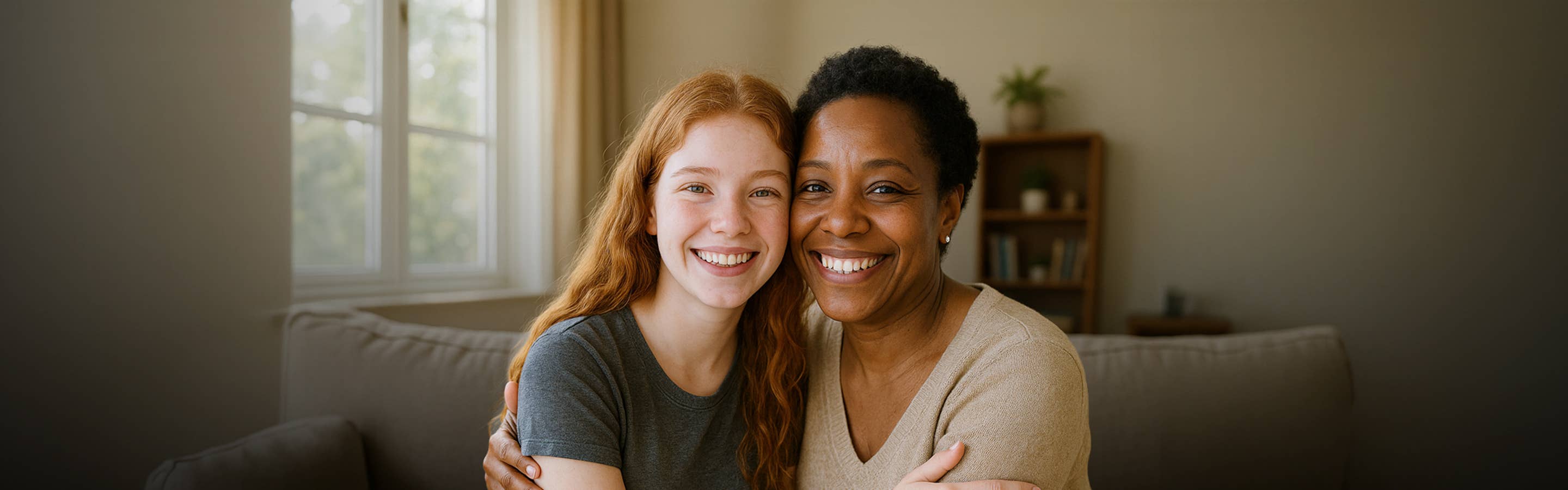 Photo of woman and girl