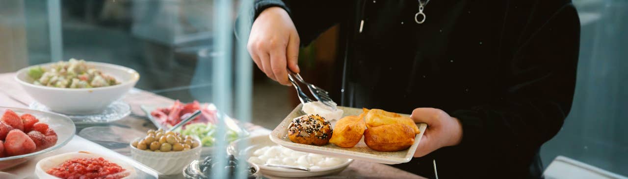 Picking up Pastries