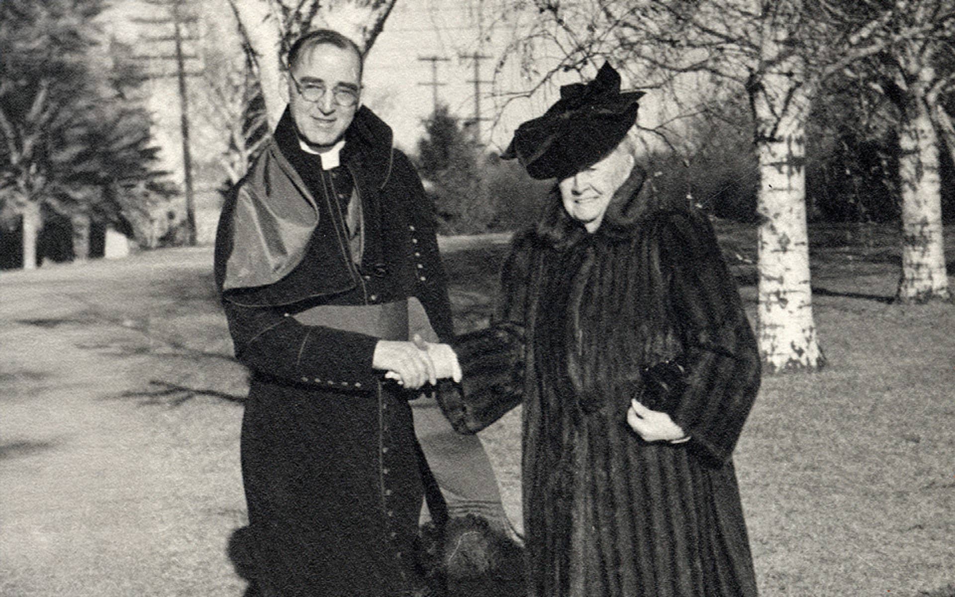 Father Flanagan and Mary Dowd