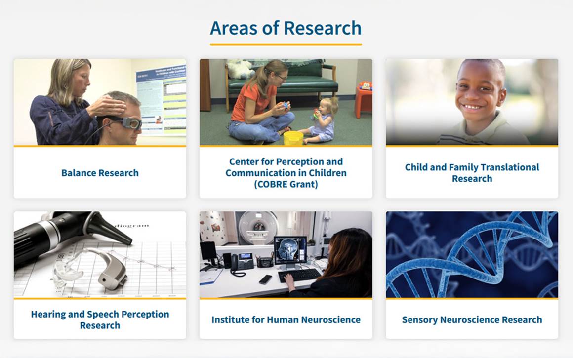 pictures of Area's of Research