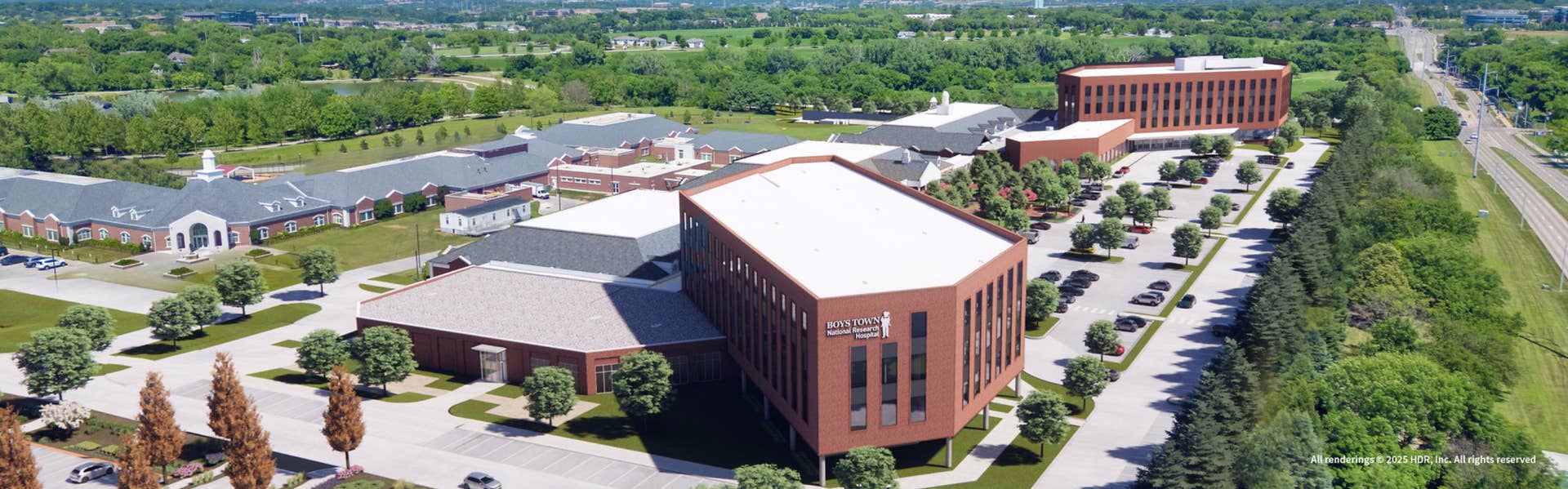 rendering of new hospital expansion