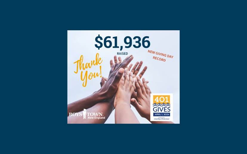 401Gives Thank you for the Record Giving Day