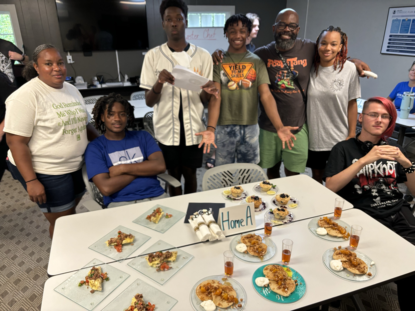 Boys Town North Florida family home participates in the Master Chef Competition.