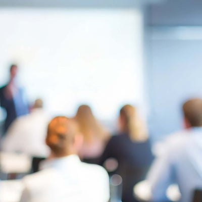 Course instructor teaching a course