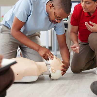 CPR training
