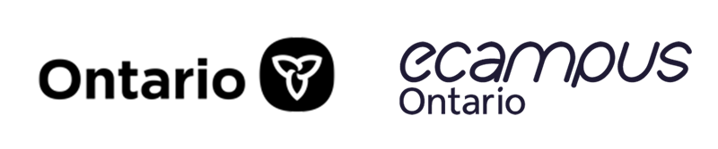 Ontario and ecampus logos